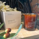 Bougie de soin corporel Lait d'amande et fleur d'oranger