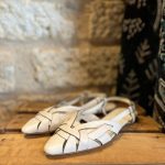 Sandales blanches Del Carlo